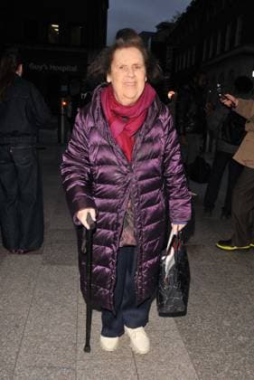 FW a w 2026 fashion show arrivals Suzy Menkes at the Julien Macdonald LFW a w 2026 fashion show arrivals, The Shard, London Bridge, on Saturday 21 February 2026 in London, England, UK. CAP CAN CAN London UK Great Britain Copyright: xCanxNguyen CapitalxPicturesx