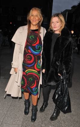 FW a w 2026 fashion show arrivals Azzi Glasser and Sophie Kennedy Clark at the Julien Macdonald LFW a w 2026 fashion show arrivals, The Shard, London Bridge, on Saturday 21 February 2026 in London, England, UK. CAP CAN CAN London UK Great Britain Copyright: xCanxNguyen CapitalxPicturesx
