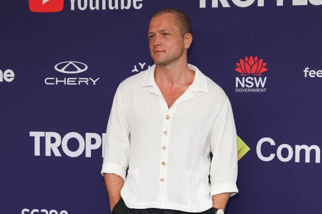 February 22, 2026: TARON EGERTON attends Tropfest 2026 at Centennial Park on February 22, 2026 in Sydney, NSW Australia  - ZUMAa155 20260222_aaa_a155_027 Copyright: xChristopherxKhouryx