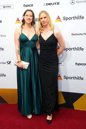 Sarah Wellbrock and Pauline Alexandra Pfeif at the Ball des Sports on 21 02 2026 in Frankfurt Ball des Sports 2026 in Frankfurt a Main