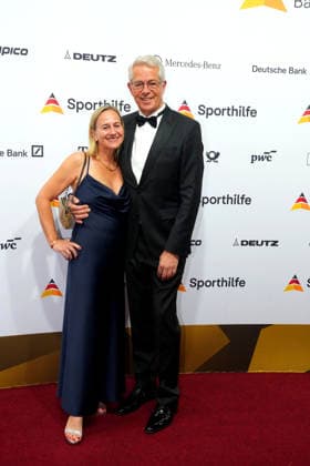 Susanne Brand and Stefan Schulte at the Ball des Sports on 21 02 2026 in Frankfurt Ball des Sports 2026 in Frankfurt a Main