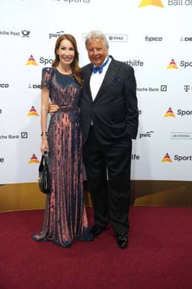Dagmar Siegel Koegel and Karlheinz Koegel at the Ball des Sports on 21 02 2026 in Frankfurt Ball des Sports 2026 in Frankfurt a Main