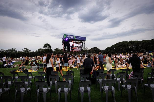 TROPFEST, General cover of Tropfest at Centennial Park in Sydney, Sunday, February 22, 2026. ( NO ARCHIVING SYDNEY NEW SOUTH WALES AUSTRALIA  Copyright: xNADIRxKINANIx 20260222156359826978