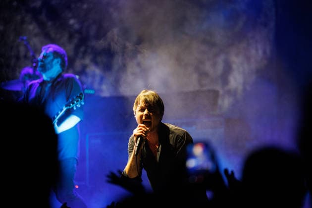 Suede performs in Brighton, UK Brighton, UK, Suede Saturday 21 February 2026 at Brighton Centre. Persons pictured: Brett Anderson - Vocals, Credit:Andy Sturmey Avalon United Kingdom  Copyright: xAndyxSturmeyx xAvalonx 1077214869