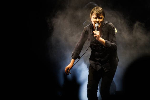 Suede performs in Brighton, UK Brighton, UK, Suede Saturday 21 February 2026 at Brighton Centre. Persons pictured: Brett Anderson - Vocals, Credit:Andy Sturmey Avalon United Kingdom  Copyright: xAndyxSturmeyx xAvalonx 1077214925