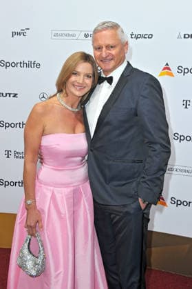 55 Ball of Sports Stefan Blöcher and Anna Posch on the occasion of the 55 Ball of Sports on 21 02 2026 in the Festhalle Frankfurt Main 20260221MWI109951