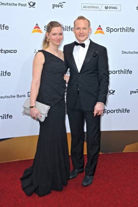 55 Ball of Sports Sebastian Rode with company on the occasion of the 55 Ball of Sports on 21 02 2026 in the Festhalle Frankfurt Main 20260221MWI110233