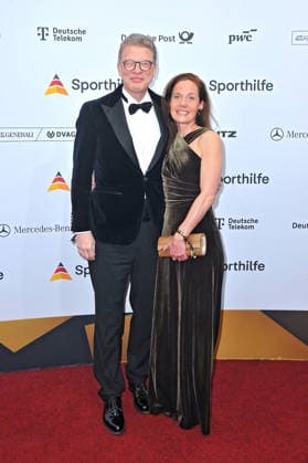 55 Ball of Sports Christian Sewing and Marlo Köhler on the occasion of the 55 Ball of Sports on 21 02 2026 in the Festhalle Frankfurt Main 20260221MWI110197