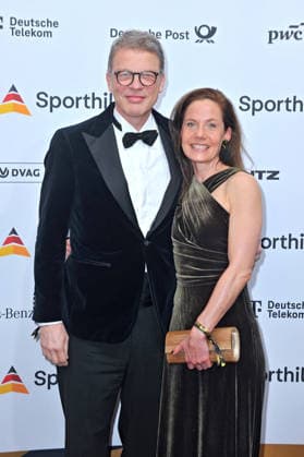 55 Ball of Sports Christian Sewing and Marlo Köhler on the occasion of the 55 Ball of Sports on 21 02 2026 in the Festhalle Frankfurt Main 20260221MWI110204