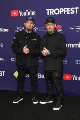 February 22, 2026: JOEL MADDEN and BENJI MADDEN attends Tropfest 2026 at Centennial Park on February 22, 2026 in Sydney, NSW Australia - ZUMAa155 20260222_aaa_a155_032 Copyright: xChristopherxKhouryx