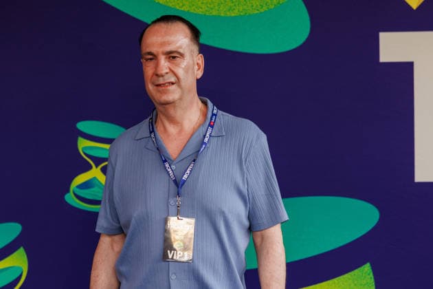 TROPFEST, Peter VÕLandys walks the the black carpet for Tropfest at Centennial Park in Sydney, Sunday, February 22, 2026. ( NO ARCHIVING SYDNEY NEW SOUTH WALES AUSTRALIA  Copyright: xNADIRxKINANIx 20260222188800132935