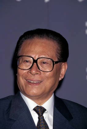 Chinese President Jiang Zemin Visits IBM October 31 1997, New York, USA: Chinese President JIANG ZEMIN visits IBM in New York City. Copyright: xNancyxKaszermanx