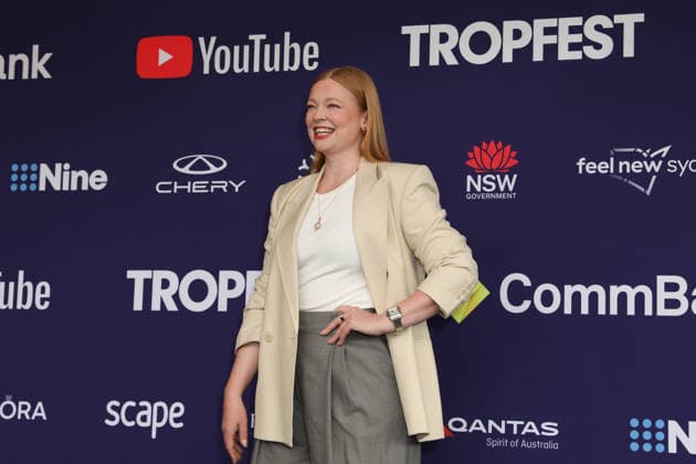 February 22, 2026: SARAH SNOOK attends Tropfest 2026 at Centennial Park on February 22, 2026 in Sydney, NSW Australia - ZUMAa155 20260222_aaa_a155_048 Copyright: xChristopherxKhouryx