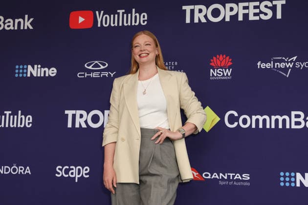 February 22, 2026: SARAH SNOOK attends Tropfest 2026 at Centennial Park on February 22, 2026 in Sydney, NSW Australia - ZUMAa155 20260222_aaa_a155_050 Copyright: xChristopherxKhouryx