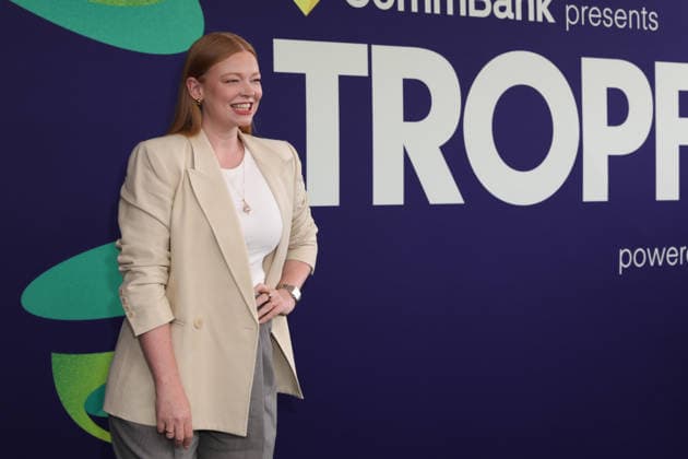 February 22, 2026: SARAH SNOOK attends Tropfest 2026 at Centennial Park on February 22, 2026 in Sydney, NSW Australia - ZUMAa155 20260222_aaa_a155_056 Copyright: xChristopherxKhouryx
