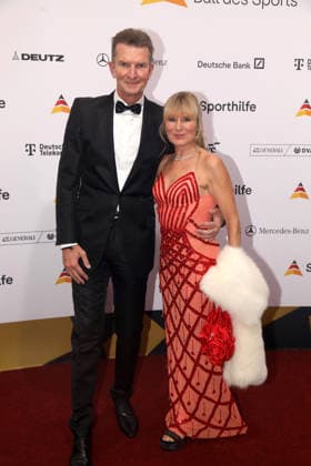 55 Ball des Sports 2026 Frankfurt am Main, 21 02 2026 Michael Groß and wife Ilona at the 55 Ball des Sports 2026 in the Festhalle Frankfurt Hessen Copyright: xMatthiasxGränzdörferx