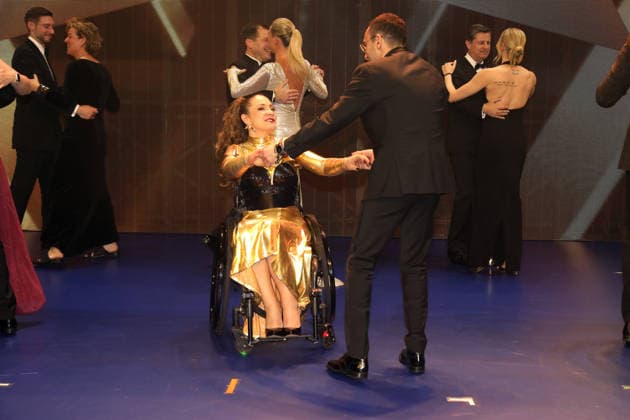 55 Ball des Sports 2026 Frankfurt am Main, 21 02 2026 Mike Josef and Kristina Vogel at the 55 Ball des Sports 2026 in the Festhalle Frankfurt Hessen Copyright: xMatthiasxGränzdörferx