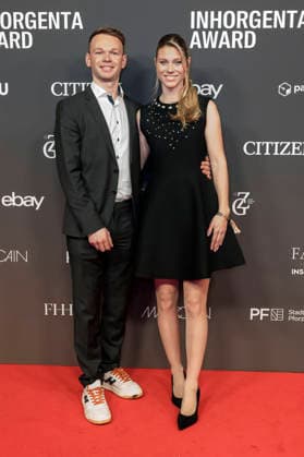 Raphael Netz und Selina Söder bei der Verleihung der 9. Inhorgenta Awards 2026 in den Bavaria Studios. Grünwald, 21.02.2026 *** Raphael Netz and Selina Söder at the presentation of the 9 Inhorgenta Awards 2026 in the Bavaria Studios Grünwald, 21 02 2026 Foto:xN.xKolinzx xFuturexImagex inhorgenta_6259
