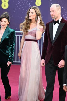 Celebrities arrive at the 2026 BAFTA Film Awards at Royal Festival Hall, London Featuring: Catherine, Princess of Wales, William, Prince of Wales Where: London, United Kingdom When: 22 Feb 2026 Credit: Cover Images **NOT AVAILABLE FOR HELLO MAGAZINE** EDITORIAL USE ONLY. NOT FOR USE BY NEWSPAPERS BASED IN THE UK. Copyright: xx coverimg55495828