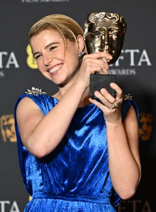 2026 BAFTA Film Awards press room at the Royal Festival Hall, Southbank Centre Featuring: Jesse Buckley Where: London, United Kingdom When: 22 Feb 2026 Credit: Cover Images EDITORIAL USE ONLY. NOT FOR USE BY NEWSPAPERS BASED IN THE UK. Copyright: xx coverimg55497450