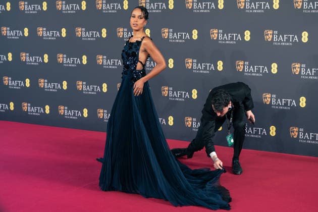 February 22, 2026, London, United Kingdom: Kerry Washington attends the 2026 EE BAFTA Film Awards held at The Royal Festival Hall. London United Kingdom - ZUMAs197 20260222_aaa_s197_428 Copyright: xLounisxTiarx