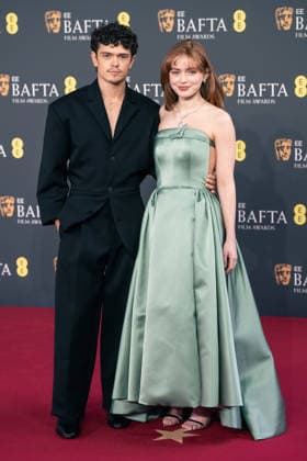February 22, 2026, London, United Kingdom: Noah Jupe and Sadie Sink attend the 2026 EE BAFTA Film Awards held at The Royal Festival Hall. London United Kingdom - ZUMAs197 20260222_aaa_s197_503 Copyright: xLounisxTiarx