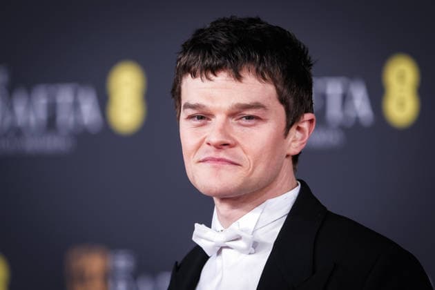 EE BAFTA Film Awards 2026 on Sunday 22 February 2026 Robert Aramayo on the Red Carpet at the EE BAFTA Film Awards 2026 on Sunday 22 February 2026 at Royal Festival Hall, London. ., Credit:Julie Edwards Avalon  Copyright: xJuliexEdwardsx xAvalonx 1077520338