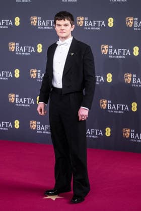 EE BAFTA Film Awards 2026 on Sunday 22 February 2026 Robert Aramayo on the Red Carpet at the EE BAFTA Film Awards 2026 on Sunday 22 February 2026 at Royal Festival Hall, London. ., Credit:Julie Edwards Avalon  Copyright: xJuliexEdwardsx xAvalonx 1077536002