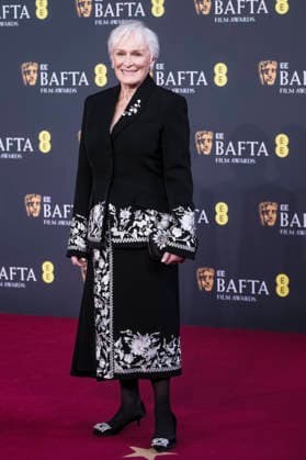 Glenn Close at the BAFTA Film Awards 2026 79th British Academy Film Awards at the Royal Festival Hall London, 22 02 2026 Foto:xJ.xEdwardsx xFuturexImagex bafta_6331
