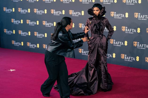 February 22, 2026, London, United Kingdom: Teyana Taylor attends the 2026 EE BAFTA Film Awards held at The Royal Festival Hall. London United Kingdom - ZUMAs197 20260222_aaa_s197_701 Copyright: xLounisxTiarx