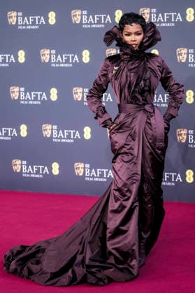 Teyana Taylor at the BAFTA Film Awards 2026 79th British Academy Film Awards at the Royal Festival Hall London, 22 02 2026 Foto:xJ.xEdwardsx xFuturexImagex bafta_6382