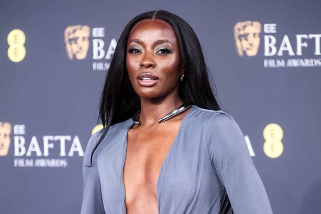 EE BAFTA Film Awards 2026 on Sunday 22 February 2026 AJ Odudu on the Red Carpet at the EE BAFTA Film Awards 2026 on Sunday 22 February 2026 at Royal Festival Hall, London. ., Credit:Julie Edwards Avalon  Copyright: xJuliexEdwardsx xAvalonx 1077543421