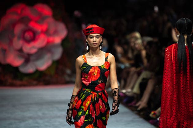 MELBOURNE FASHION FESTIVAL, The Joy Wear runway during Melbourne Fashion Week at the Royal Exhibition Building in Melbourne, Monday, February 23, 2026 ( NO ARCHIVING MELBOURNE VICTORIA AUSTRALIA  Copyright: xJAYxKOGLERx 20260223172115922796