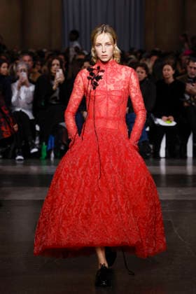 Erdem Fashion Show Ready to Wear Collection Fall Winter 2026 2027 during London Fashion Week LFW February 22nd, 2026 Erdem Fashion Show Ready to Wear Fall Winter 2026 2027 Collection during London Fashion Week LFW February 22nd, 2026 London United Kingdom  Copyright: xAgencex xBestimagexAgencex xBestimagex