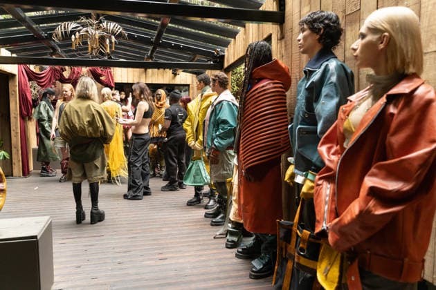 London Fashion Week: Leo Prothmann shows his AW26 Cabana collection at the Mandrake Hotel  Copyright: xcristinaxmasseix xipa-agency.netx xx IPA_Agency_IPA71931851