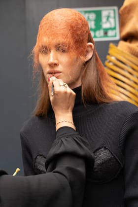 London Fashion Week: Leo Prothmann shows his AW26 Cabana collection at the Mandrake Hotel. Backstage.  Copyright: xcristinaxmasseix xipa-agency.netx xx IPA_Agency_IPA71932509