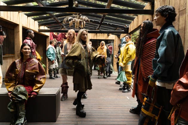 London Fashion Week: Leo Prothmann shows his AW26 Cabana collection at the Mandrake Hotel  Copyright: xcristinaxmasseix xipa-agency.netx xx IPA_Agency_IPA71932521