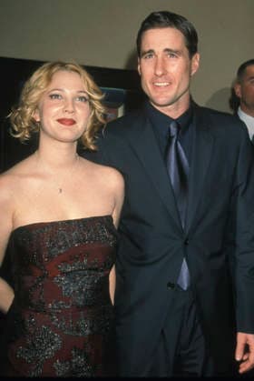 Actress DREW BARRYMORE Nov 16, 1998; Los Angeles, CA, USA; Actress DREW BARRYMORE and actor LUKE WILSON at the premiere of Home Fries in LA. Hollywood California USA Copyright: xKathyxHutchinsx