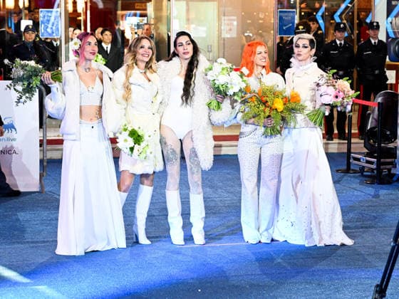 Sanremo, 76th Italian Song Festival. Carpet. Pictured are Rag Dolls.  Copyright: xMaurizioxD Avanzox xipa-agency.netx xPoolxSanremox02x IPA_Agency_IPA71940230
