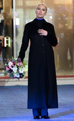 February 23, 2026, Sanremo, ITALY: Italian singer Malika Ayane arrives on the carpet for an event held on the eve of the 76th edition of the Sanremo Italian Song Festival, in Sanremo, Italy, 23 February 2026. The music festival will run from 24 to 28 February 2026. ANSA ETTORE FERRARI Sanremo ITALY  - ZUMAa110 20260223_zaf_a110_053 Copyright: xEttorexFerrarix