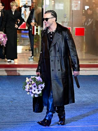 Sanremo, 76th Italian Song Festival. Carpet. Pictured: Samurai Jay.  Copyright: xMaurizioxD Avanzox xipa-agency.netx xPoolxSanremox02x IPA_Agency_IPA71940485