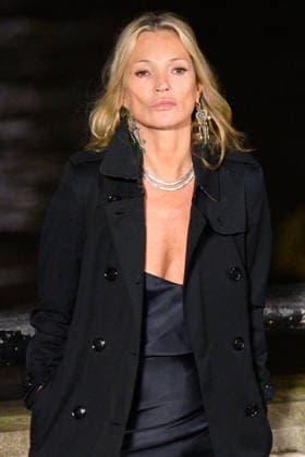 LFW AW26 Burberry Show Arrivals - Old Billingsgate Market, London, UK Kate Moss attends Burberry s AW26 Runway Show at Old Billingsgate Market in London, England, UK on Monday 23 February 2026 during London Fashion Week February 2026., Credit:Justin Ng Avalon UK, England, London, Old Billingsgate Market  Copyright: xJustinxNgx xAvalonx 1077716481