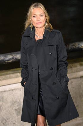 LFW AW26 Burberry Show Arrivals - Old Billingsgate Market, London, UK Kate Moss attends Burberry s AW26 Runway Show at Old Billingsgate Market in London, England, UK on Monday 23 February 2026 during London Fashion Week February 2026., Credit:Justin Ng Avalon UK, England, London, Old Billingsgate Market  Copyright: xJustinxNgx xAvalonx 1077716541
