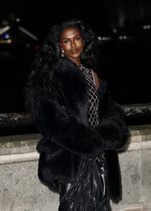 Celebrities arrive at the Burberry Fashion Show at 1 Old Billingsgate Walk during London Fashion Week Featuring: Jodie Turner-Smith Where: London, United Kingdom When: 23 Feb 2026 Credit: Cover Images EDITORIAL USE ONLY. NOT FOR USE BY NEWSPAPERS BASED IN THE UK. Copyright: xx coverimg55500729