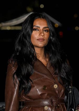 Celebrities arrive at the Burberry Fashion Show at 1 Old Billingsgate Walk during London Fashion Week Featuring: Simone Ashley Where: London, United Kingdom When: 23 Feb 2026 Credit: Cover Images EDITORIAL USE ONLY. NOT FOR USE BY NEWSPAPERS BASED IN THE UK. Copyright: xx coverimg55500744