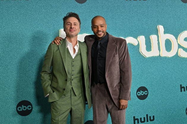 ABC Hulu™s ˜Scrubs™ Season 1 Premiere Zach Braff and Donald Faison arriving to ABC Hulu™s Scrubs season one premiere held at the Academy Museum of Motion Pictures on February 23, 2026 in Los Angeles, Ca. Los Angeles Academy Museum of Motion Pictures California USA Copyright: xLisaxOConnor xAFF-USA.COMx