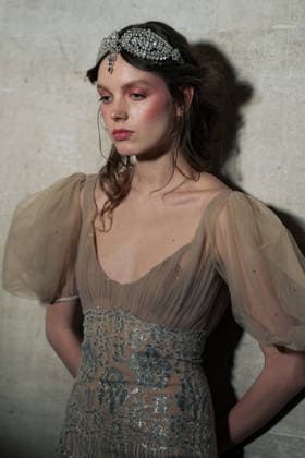 LFW - Aadnevik Backstage Backstage at the Aadnevik show during London Fashion Week February 2026 at The Royal Horseguards , London, UK on February 23, 2026. Photo by LounisPhotography ABACAPRESS.COM London United Kingdom  Copyright: xLounisPhotography ABACAx
