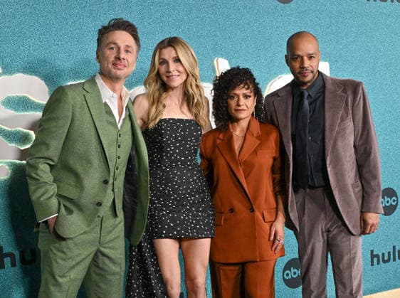 ABC Hulu™s ˜Scrubs™ Season 1 Premiere Zach Braff, Sarah Chalke, Judy Reyes and Donald Faison arriving to ABC Hulu™s Scrubs season one premiere held at the Academy Museum of Motion Pictures on February 23, 2026 in Los Angeles, Ca. Los Angeles Academy Museum of Motion Pictures California USA Copyright: xLisaxOConnor xAFF-USA.COMx
