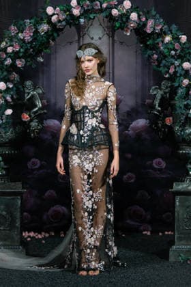 LFW - Aadnevik Runway Backstage Photoshoot at the Aadnevik show during London Fashion Week February 2026 at The Royal Horseguards , London, UK on February 23, 2026. Photo by LounisPhotography ABACAPRESS.COM London United Kingdom  Copyright: xLounisPhotography ABACAx