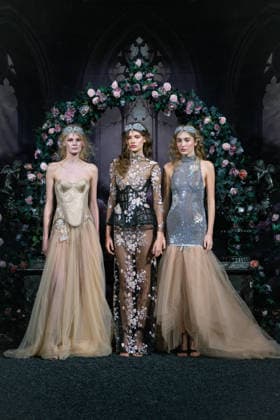 LFW - Aadnevik Runway Backstage Photoshoot at the Aadnevik show during London Fashion Week February 2026 at The Royal Horseguards , London, UK on February 23, 2026. Photo by LounisPhotography ABACAPRESS.COM London United Kingdom  Copyright: xLounisPhotography ABACAx